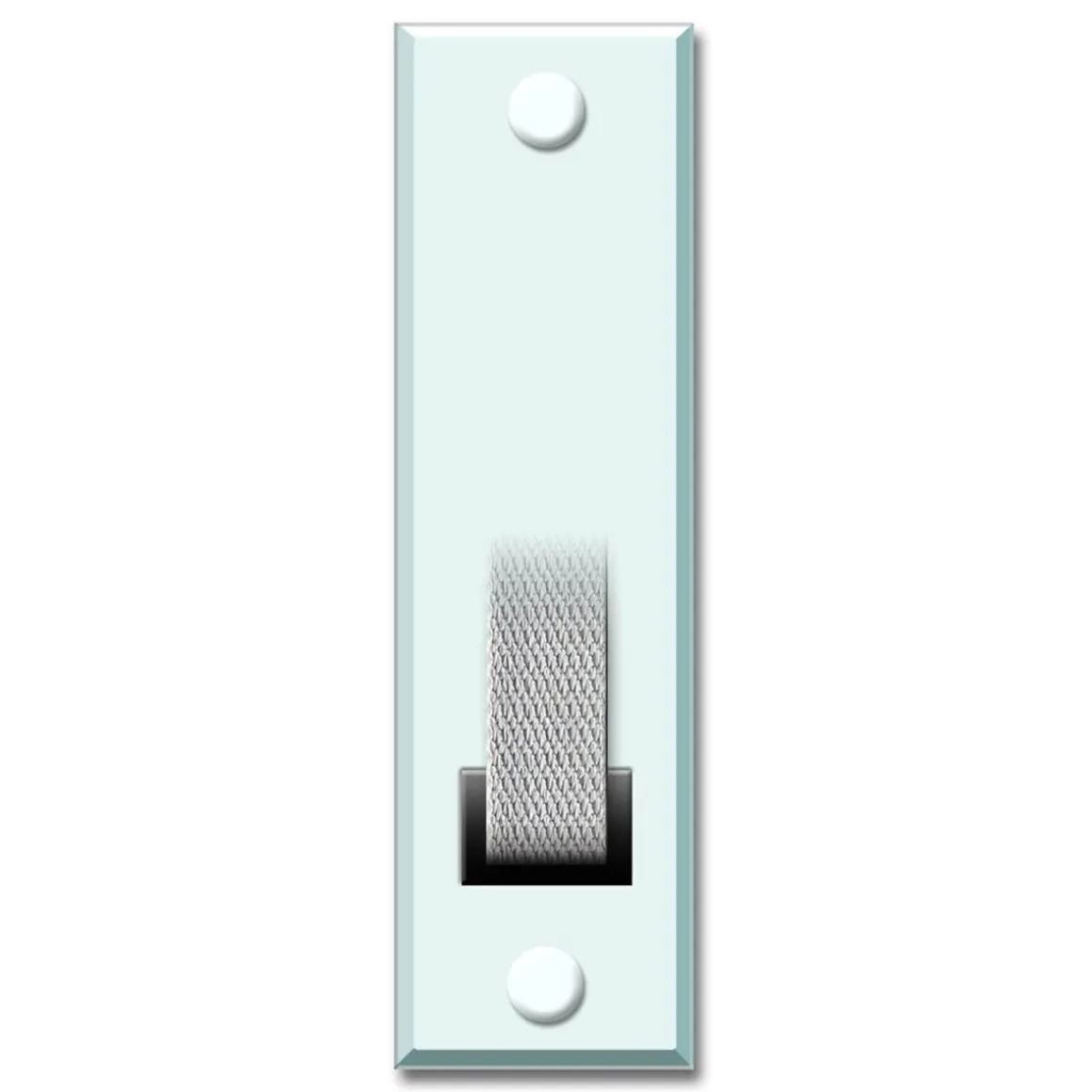 Schellenberg Abdeckplatte weiß Lochabstand 10,5 cm