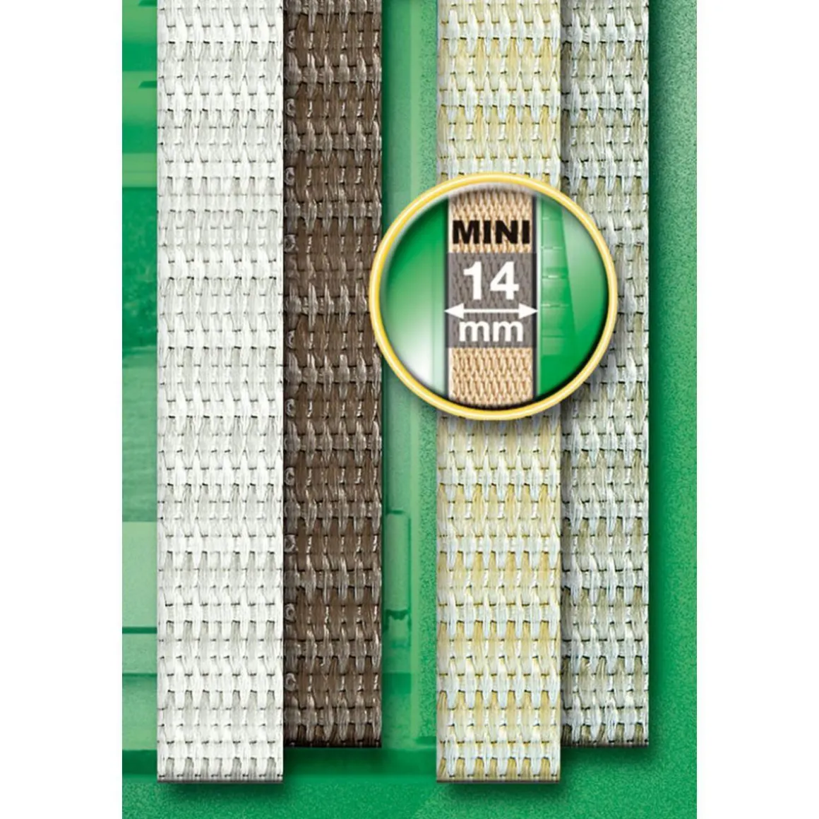 Schellenberg Gurtband Mini 14 mm / 6 m beige