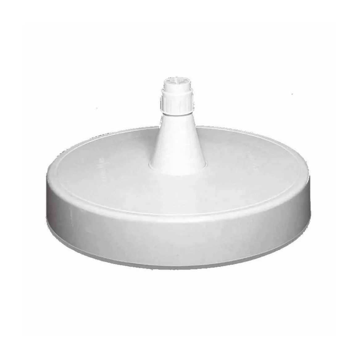 Schirmständer Easy Sun 150 kg Durchmesser 85 cm weiß für Schirmstock- Durchmesser 40-70 mm