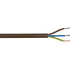 Schlauchleitung H03VV-F 3G 0,75 braun Meterware