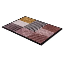 Schöner Wohnen Schmutzfangmatte Manhattan 50x70 cm Geomix kastanie-rose
