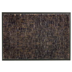 Schöner Wohnen Schmutzfangmatte „Miami“, Gitter/anthrazit-taupe, 50x70 cm