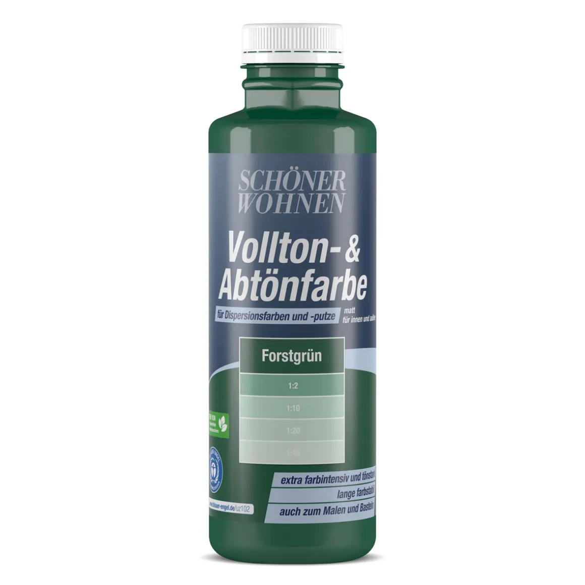 Schöner Wohnen Farbe Voll-und Abtönfarbe forstgrün 500 ml