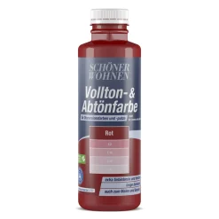 Schöner Wohnen Farbe Voll-und Abtönfarbe Rot 0,5 L