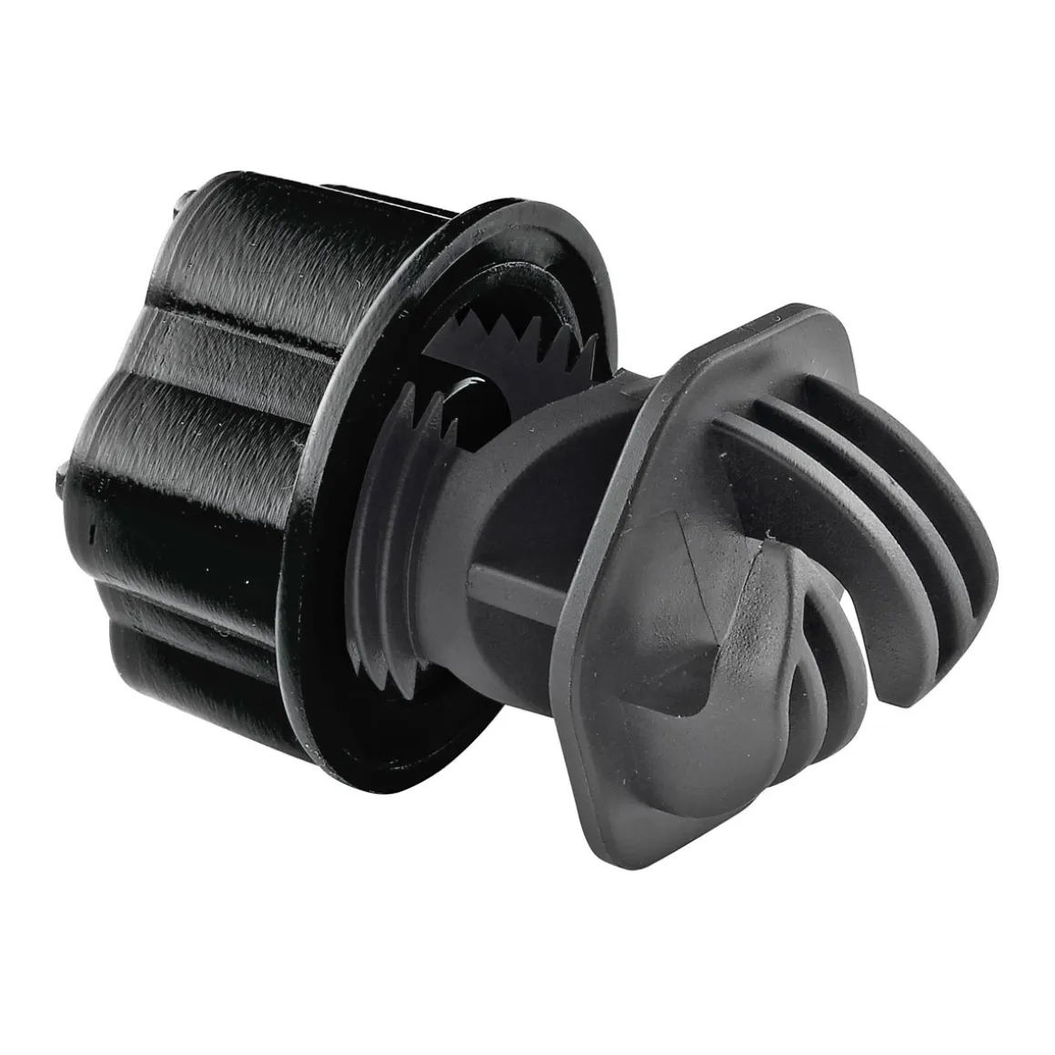 Schraubisolator Vario Plus schwarz für Durchmesser 10 mm Seil 10 Stück
