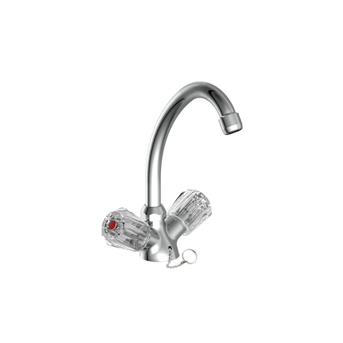 Schütte WT-Armatur Savino,chrom,Zweigriff