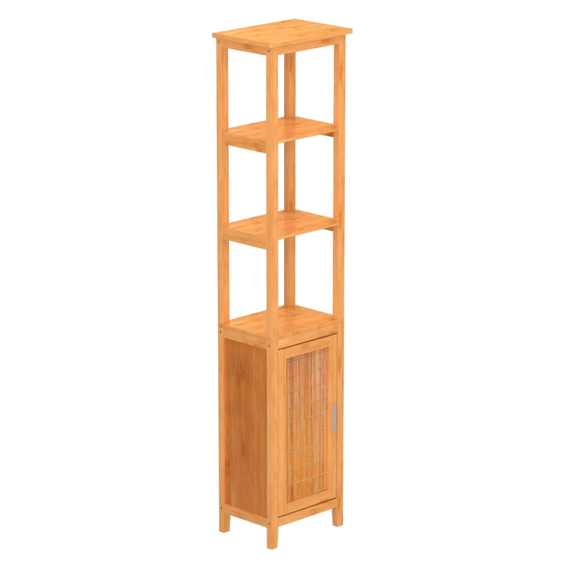 Schütte Bambus Hochschrank mit 3 Fächern