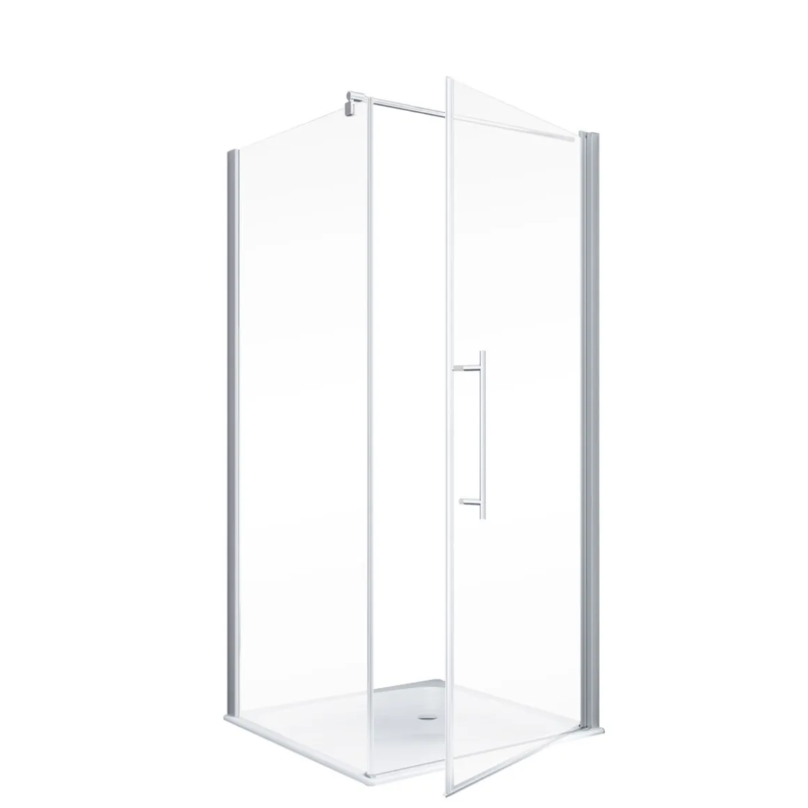 Schulte Drehtür Alexa Style 2.0 inkl Seitenwand 90 x 90 cm