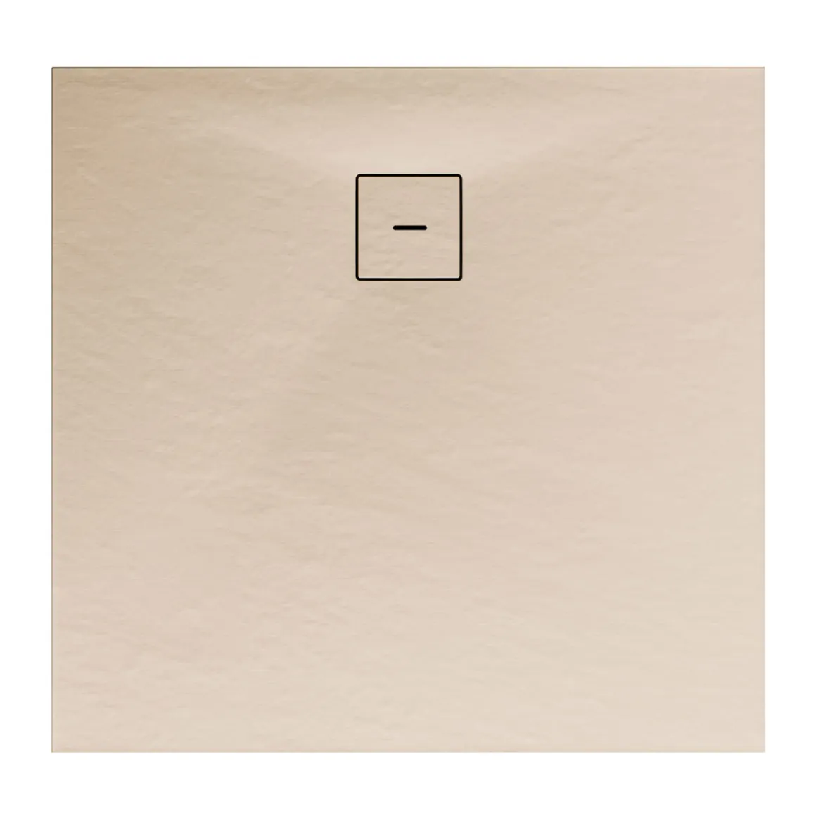 Schulte Express Plus Duschwa Mineralg Steinstr Quadrat -Plan 1200 x 1200 sand
