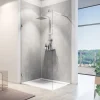 Schulte ExpressPlus Duschrueckwand DecoDesign Softtouch Stein Beton grau 2550 x 1000
