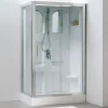 Schulte Komplettduschkabine Malta 2100 x 1200 x 800 mm weiß