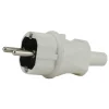 Schutzkontakt-Stecker mit Knickschutz bruchfest