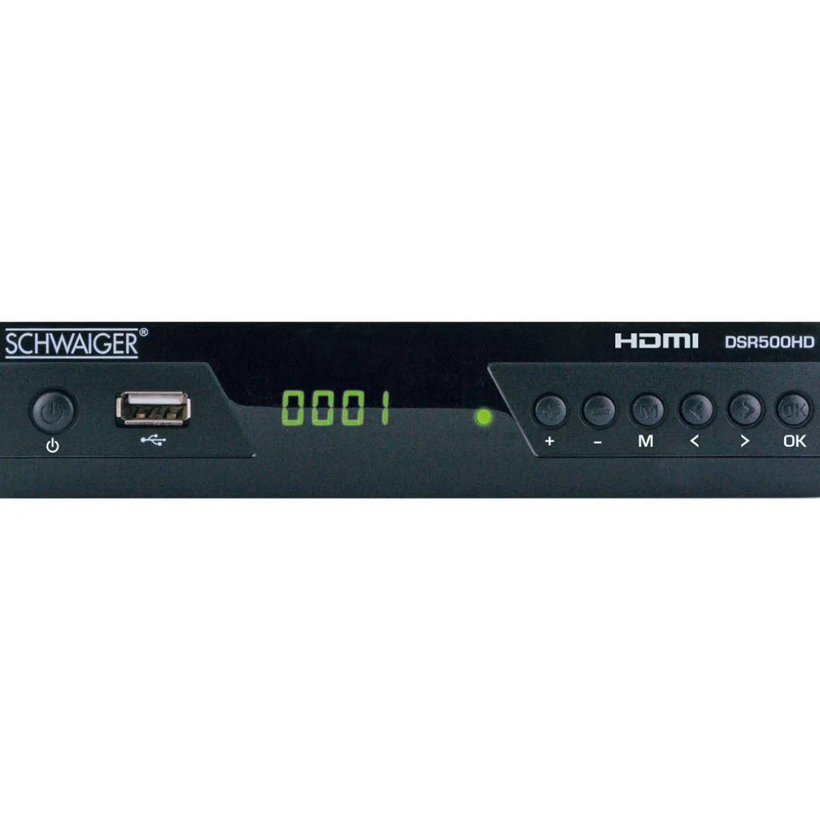 Schwaiger FULL HD Satellitenreceiver mit USB Anschluss