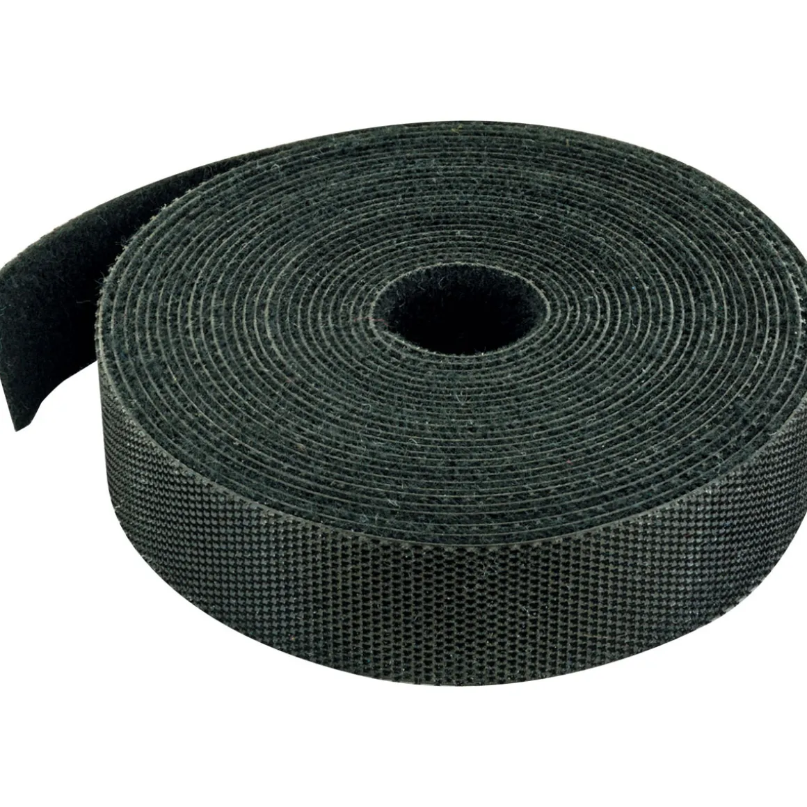 Schwaiger Klettband-Rolle 3 m schwarz