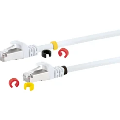 Schwaiger Netzwerkkabel CAT7 10 m weiß