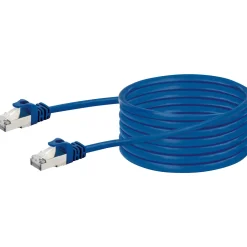 Schwaiger Netzwerkkabel CAT8 5 m blau