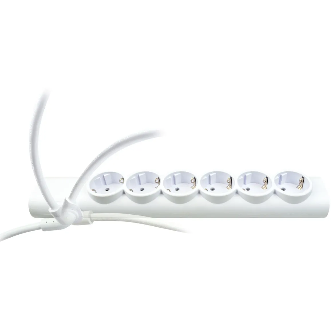 Schwaiger Steckdosenleiste 6-fach mit 2-fach USB