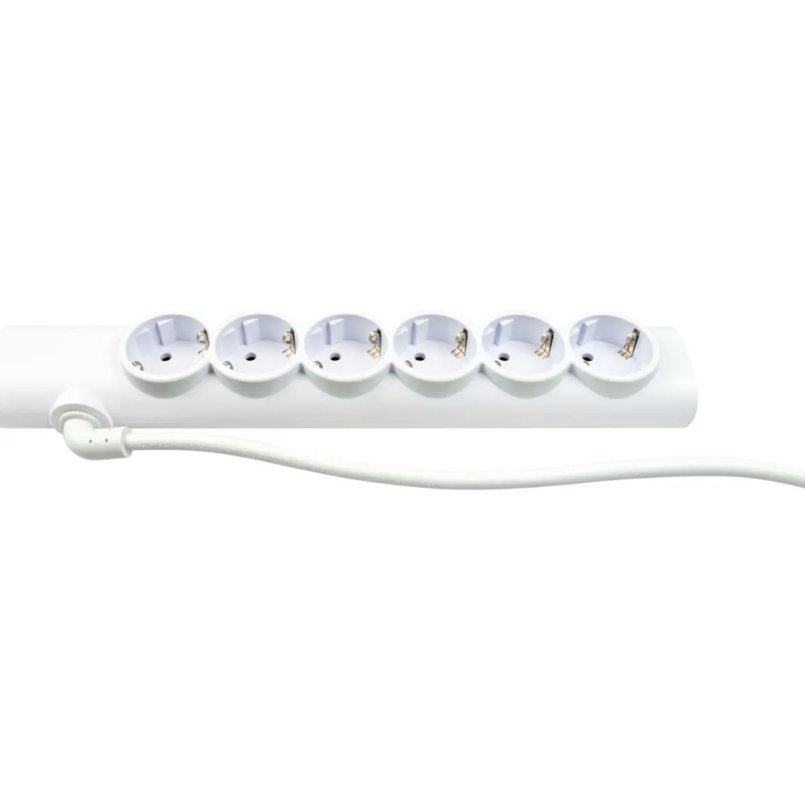 Schwaiger Steckdosenleiste 6-fach mit 2-fach USB