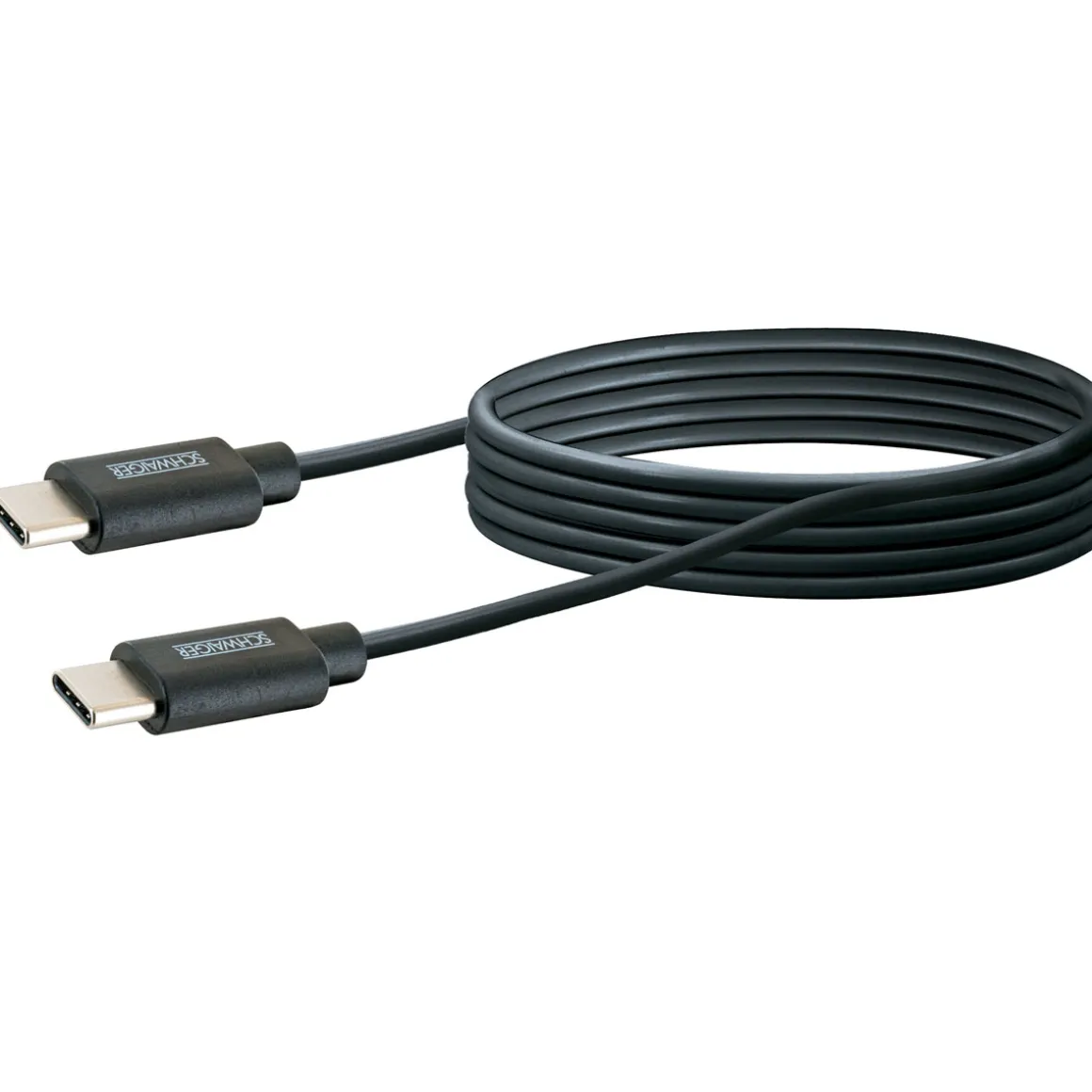 Schwaiger Sync und Ladekabel Typ C 2 m schwarz