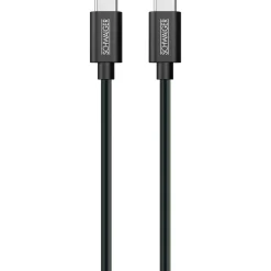 Schwaiger Sync und Ladekabel Typ C 2 m schwarz