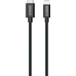 Schwaiger Sync und Ladekabel für Apple 0,5 m schwarz