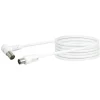 Schwaiger Antennenkabel 75 dB 5 m weiß mit Winkelstecker