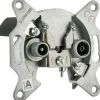 Schwaiger Antennensteckdose/Duchgangsdose 19 dB