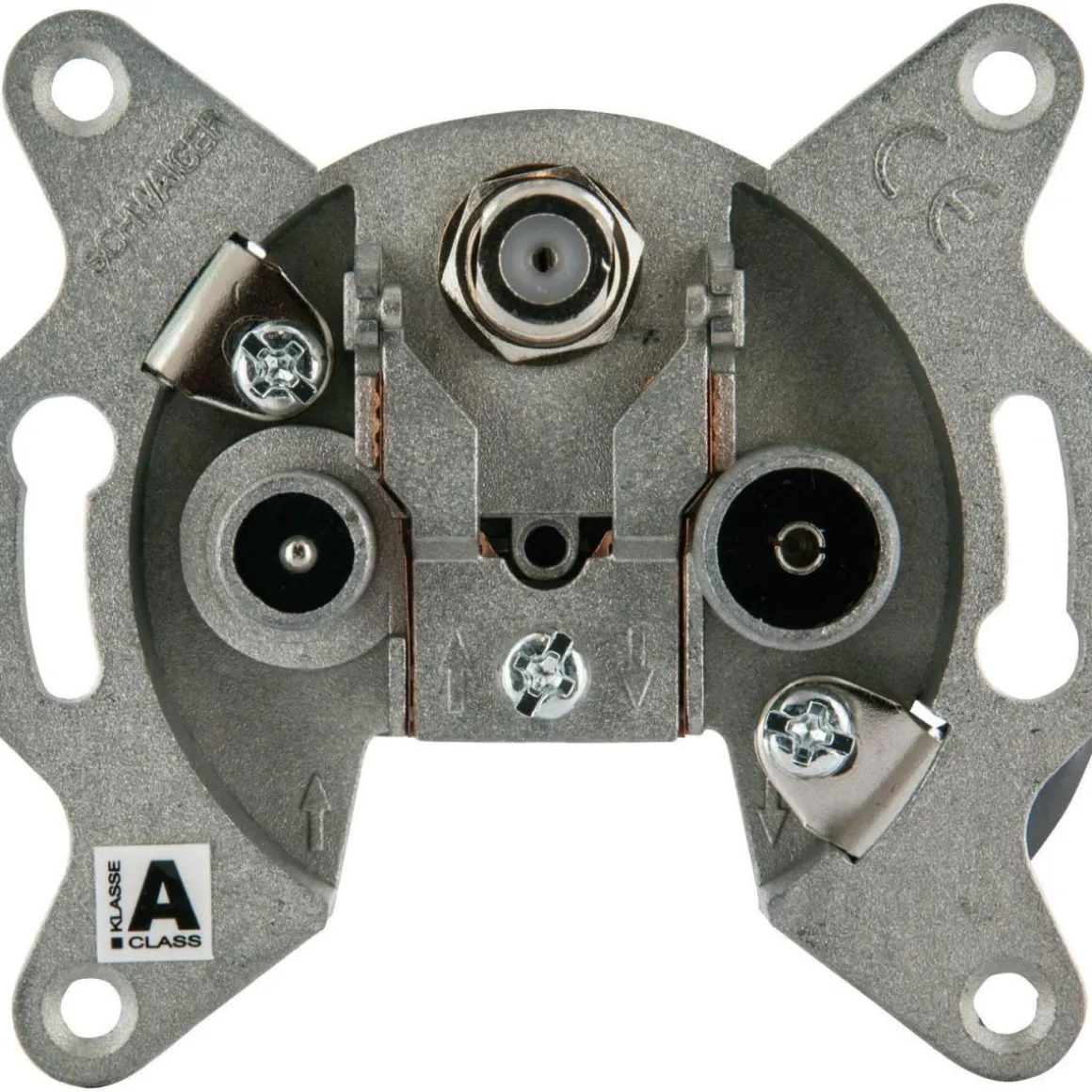 Schwaiger Einzeldose/Stichleitungsdose 3-Loch 2,5 dB