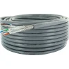 Schwaiger Netzwerkkabel CAT6a 500Mhz 10Gbit/s 25m grau