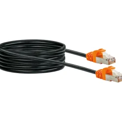 Schwaiger Netzwerkkabel CAT 7 5m schwarz