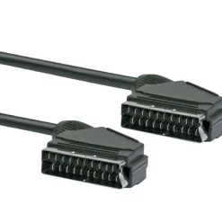 Schwaiger SCART-Anschlusskabel 1,5 m Durchmesser 6,8 mm 21-polig
