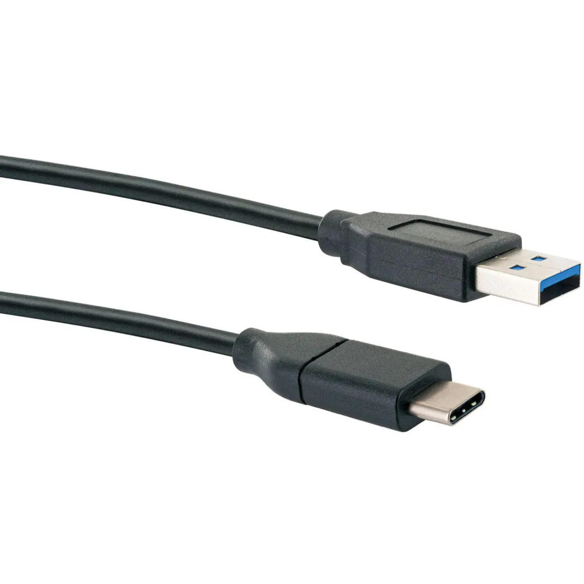 Schwaiger USB-3.1-Adapterkabel C-Stecker USB 3.0 1m schwarz