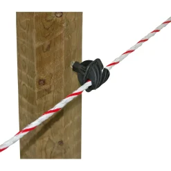 Seilisolator Easy Cord Durchmesser 6 mm schwarz