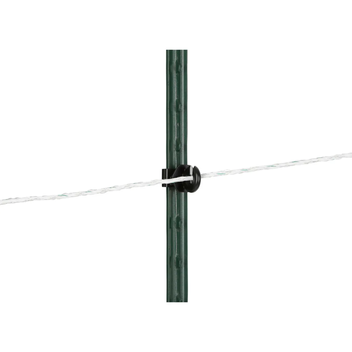 Seilisolator T-Post für 10 mm schwarz