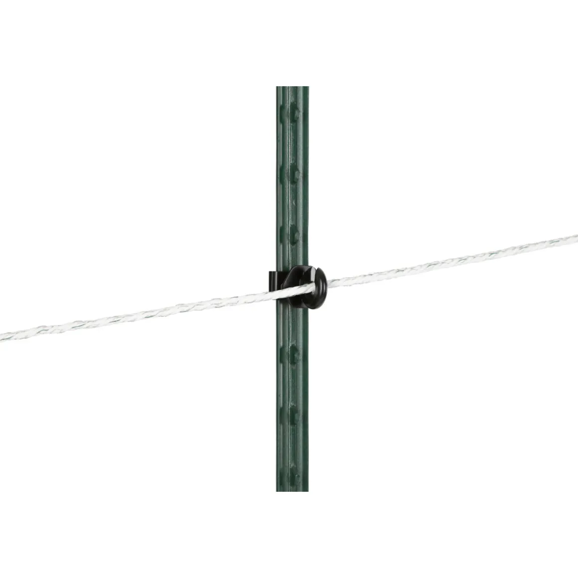 Seilisolator T-Post für 10 mm schwarz