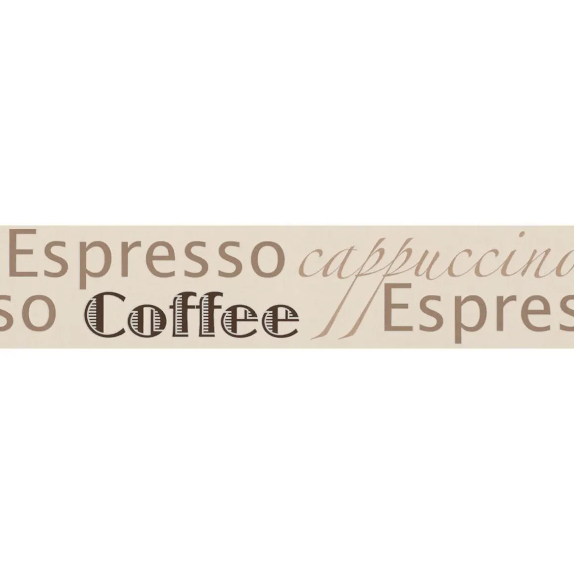 Selbstklebende Borte Coffee beige 13 cm