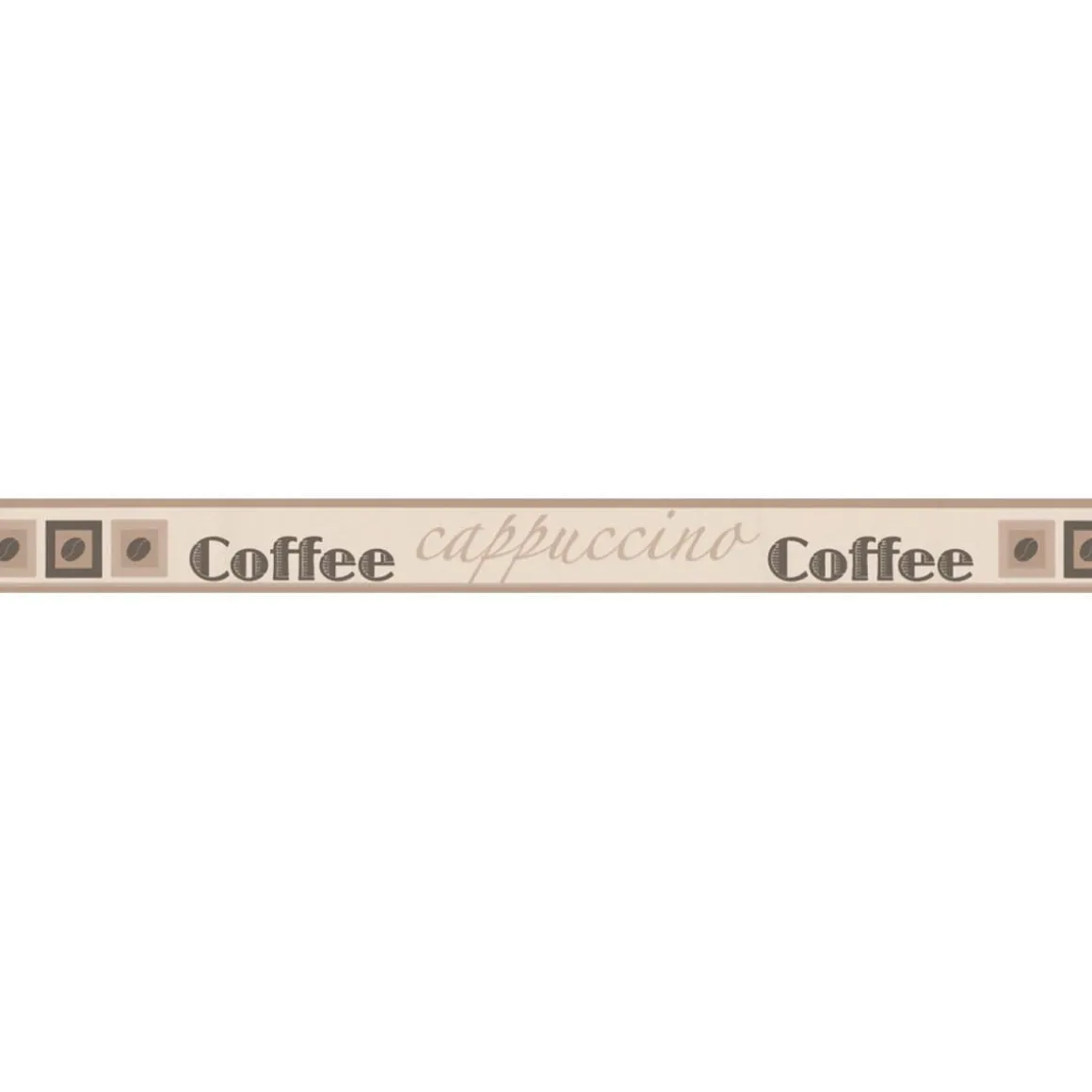 Selbstklebende Borte Coffee braun