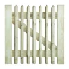 Senkrechtzauntor 100 x 100 cm