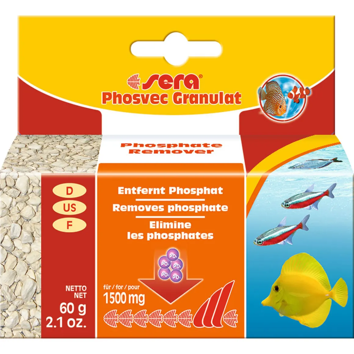 sera Phosvec Granulat 60 g