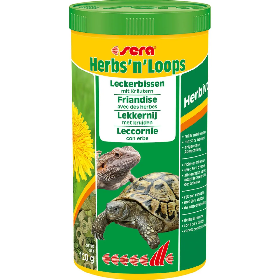 sera HerbsnLoops 1000 ml / 120 g