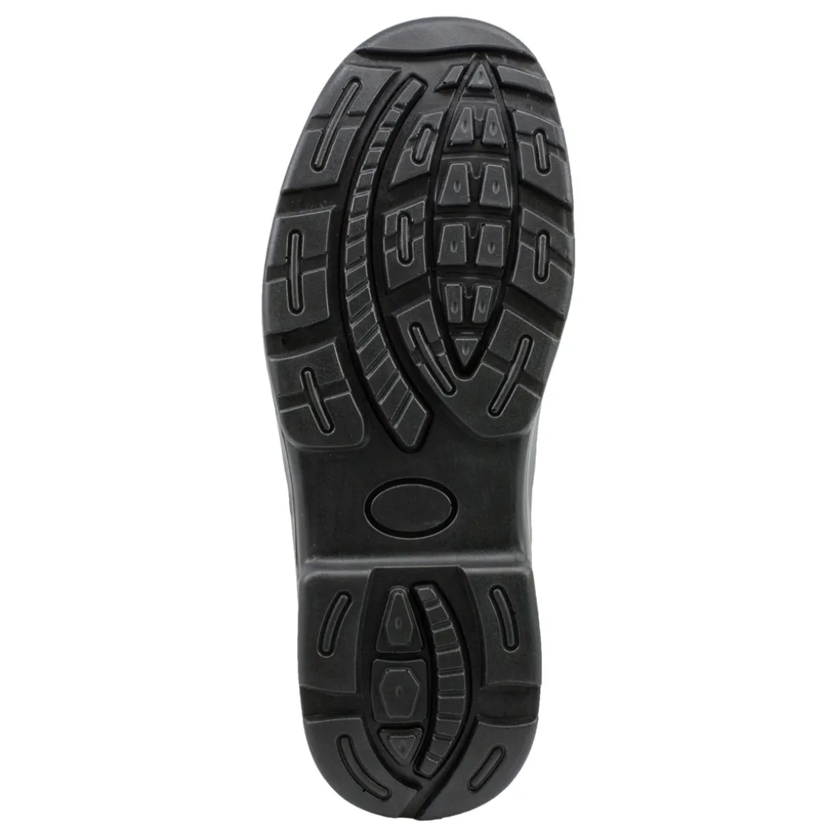 Sicherheitsstiefel S3 schwarz-orange Größe