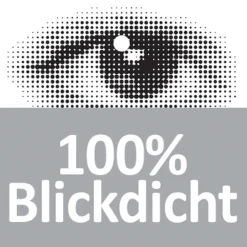 Sichtschutz Rügen lärche-grau 180 x 300 cm