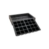 SIENA GARDEN Anzuchtholzkiste 24er Topfplatte 35 x 24 x 6 cm