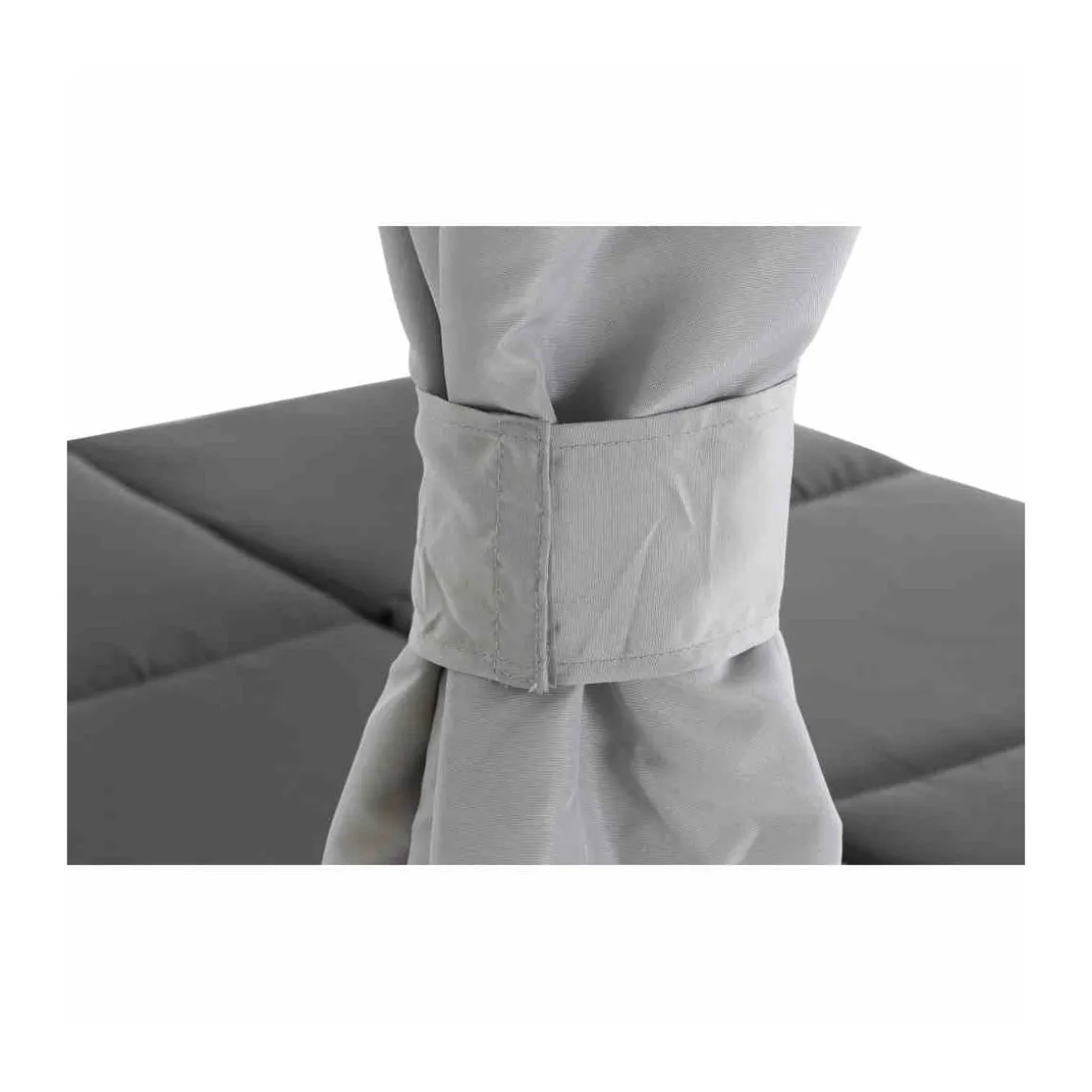 Siena Garden Sofabett „Waikiki“, mehrfach verstellbar, anthrazit/grau
