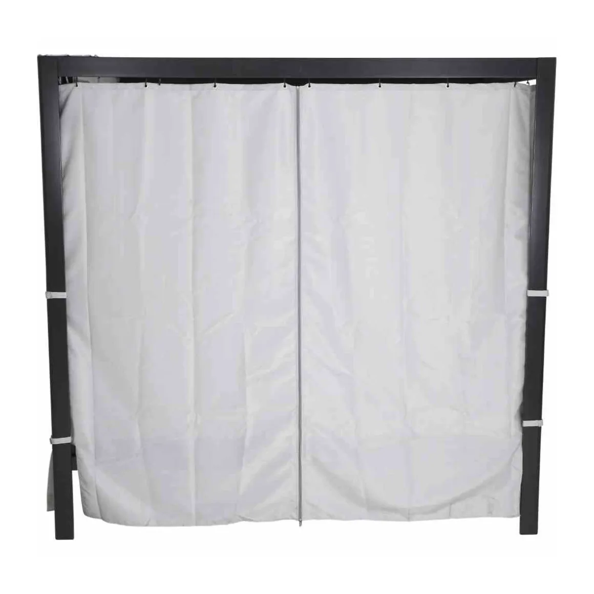 Siena Garden Sofabett „Waikiki“, mehrfach verstellbar, anthrazit/grau