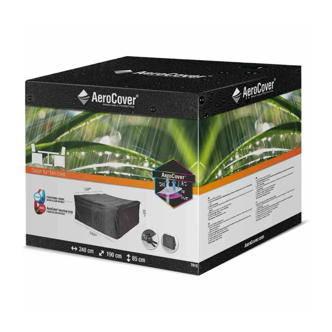 Sitzgruppenhülle AeroCover 240 x 190 x 85 cm atmungsaktiv