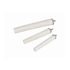 Sitzstange Mineral Stones weiß 12,5 cm 95 g