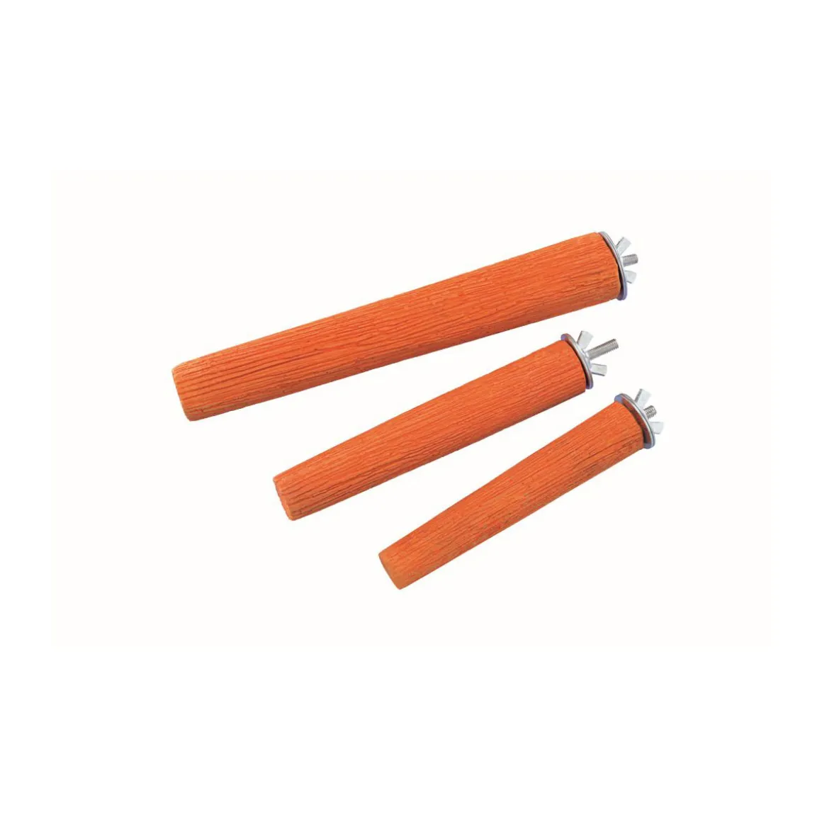 Sitzstange Mineral Stones orange 22 cm 290 g