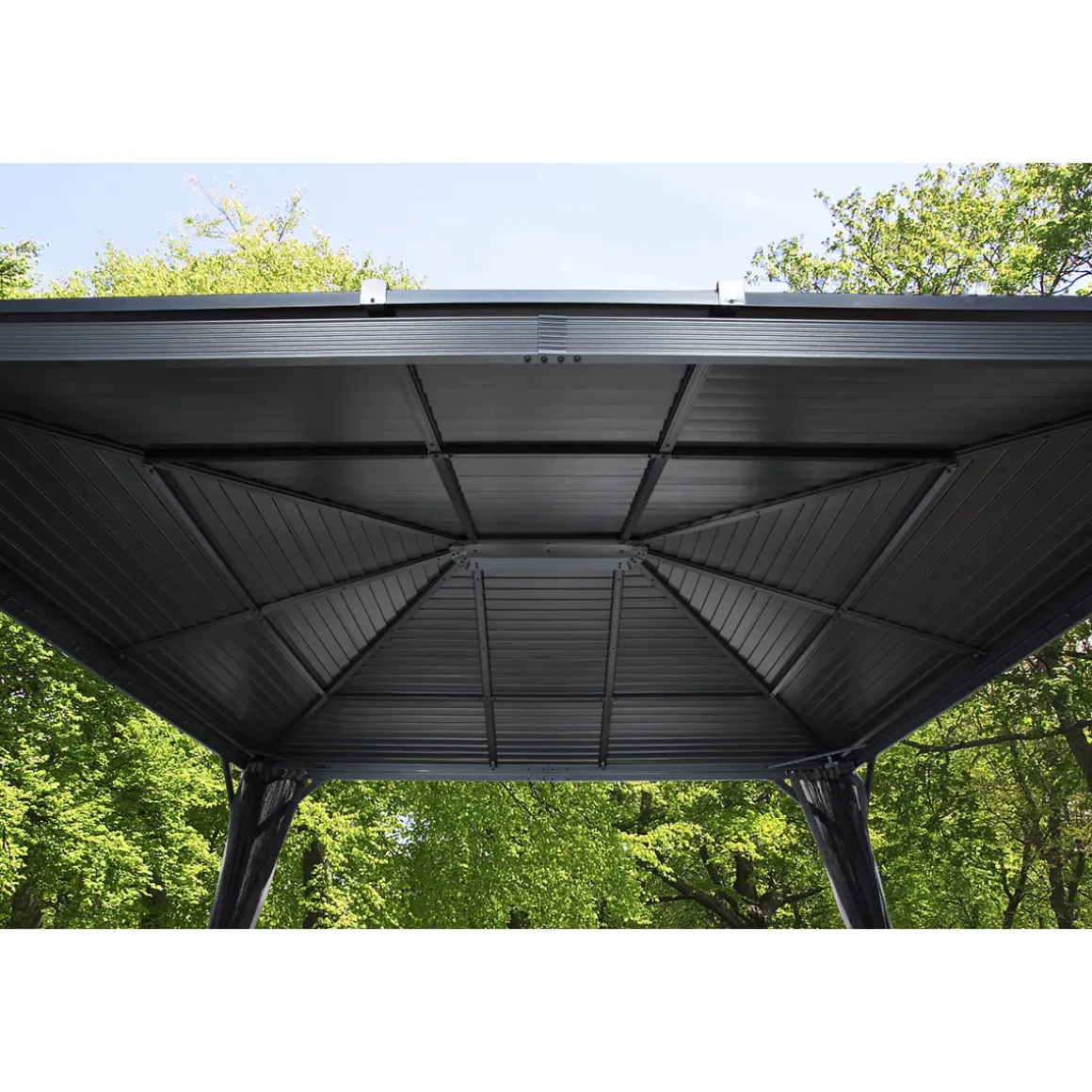 Sojag Pavillon Ventura 1014 295,5x423x261cm Basaltgrau