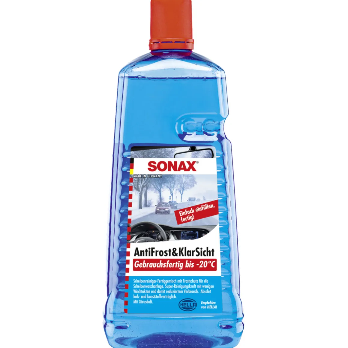 Sonax Antifrost und Klarsicht gebrauchsfertig -20° Citrus 2 L